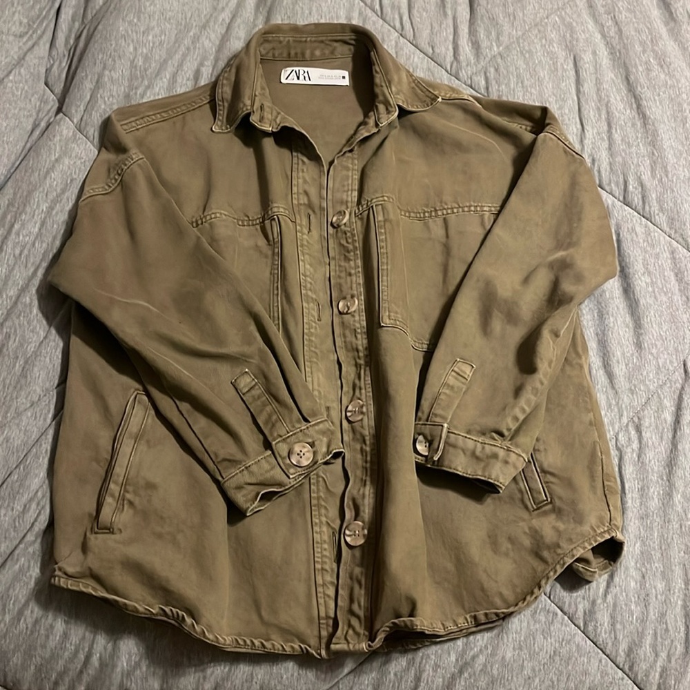 Zara women’s brown jacket size small